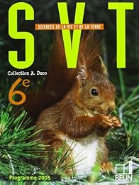 SVT, sciences de la vie et de la terre, 6e