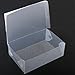 kilofly 15 Small Smart Storage Containers Foldable Clear Shoe Box Set