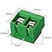 massmall 30Pieces 2 Pin 5mm Pitch PCB Mount Screw Terminal Block Connector 250V 8A(Green)