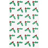 Holly Gemstone Christmas Stickers for Journaling, Scrapbooking, Cardmaking, Arts & Crafts - 28 Pieces