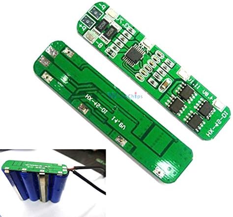 4S 6A Li-ion Lithium Batteries Protection Board 4 Packs 18650 BMS PCM Charger Protect Module for Li-ion Lipo Battery Cell Pack