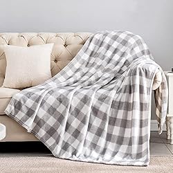 BEDELITE Fleece Throw Blanket for Couch Sofa