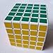 ShengShou 5x 5 x 5 V III Speed Cube Puzzle, 6.5 cm, White