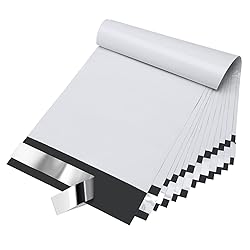 Fuxury 6x9 100pc white Poly Mailers Shipping