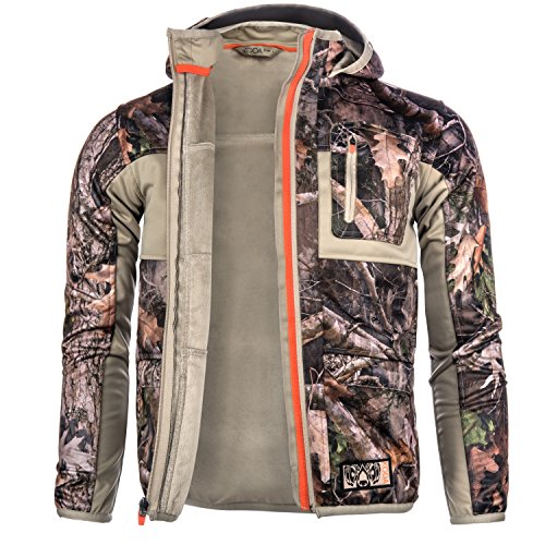 Koda Adventure Gear Kids True Timber Camo Hunting Softshell Jacket, Kanati, L