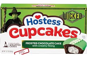 Hostess Wicked Elphaba Frosted Chocolate Cupcake, 8ct