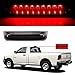 BORDAN For Dodge Ram Third Brake Light Stop Lamp Compatible For 2009-2017 Dodge Ram 1500 2010-2017 Dodge Ram 2500 3500 White & Red LED Brake Tail Light Assembly Smoke Lens