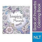 Tyndale Inspire: Proverbs (Softcover): Creative Coloring Bible, Includes Entire Book of Proverbs, Connect with God's Inspired Word Through Coloring and Reflection, Large Font Journaling Bible Book by 