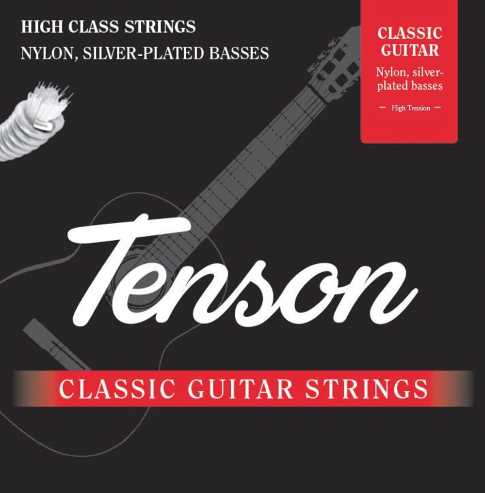 GEWA TENSON classical guitar string set, nylon, high tension, gauge .028-.044