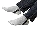 Hold'Em Boot Clips Elastic Leg Straps Pant Stirrups with Extra Heavy Sturdy Clip Made In USA Keeping Pants Smoothly Tucked In Boots – Adjustable or straight