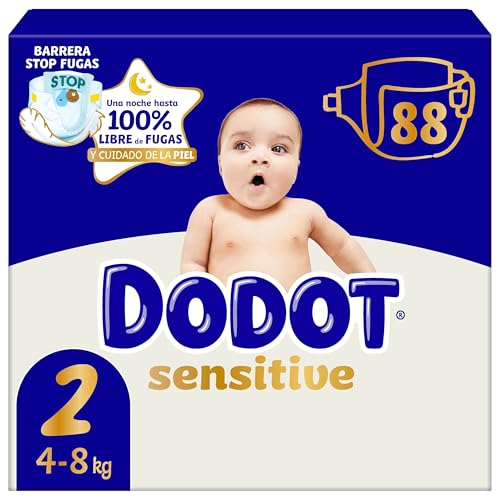 Sensitive Talla 2, 88 Pañales, 4kg-8kg