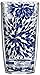 Tervis Made in USA Double Walled Fiesta Insulated Tumbler Cup Keeps Drinks Cold & Hot, 16oz - No Lid, Lapis Calypso