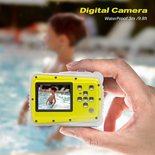 Underwater Camera Kids Digital Camera IP68 Waterproof Shatterproof