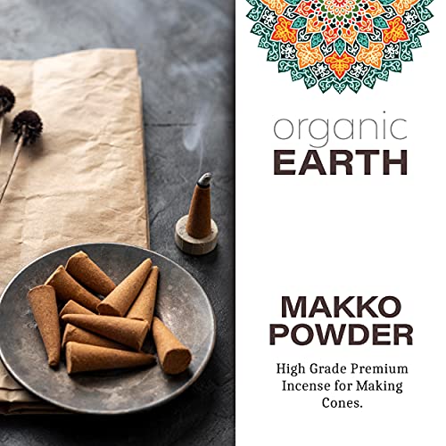 Makko Powder High Grade Premium Incense for Making Cones and Coil Incense DIY Gift (4 Ounce