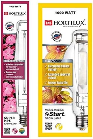 Eye Hortilux 1000w Lamp Bundle (Super HPS + e-Start MH)