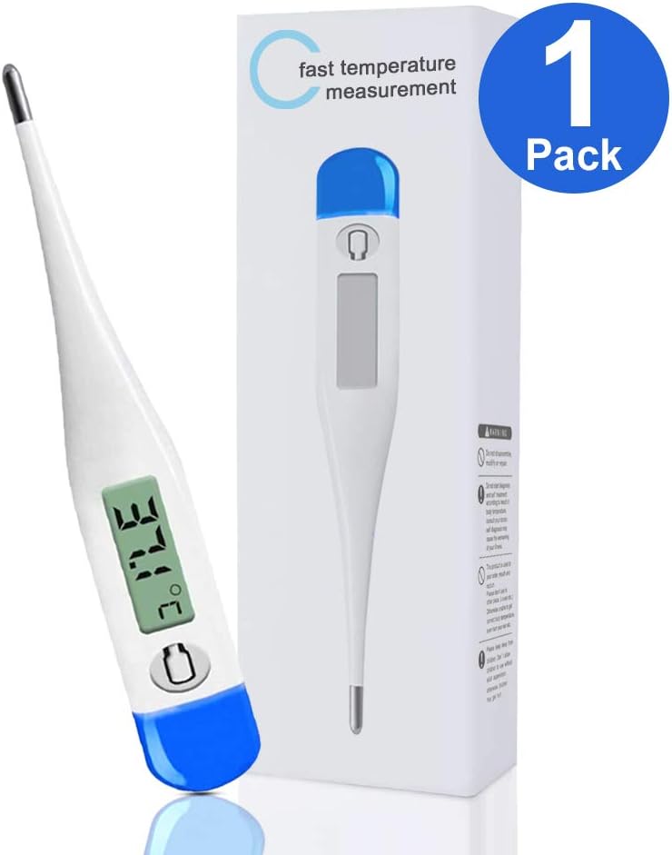 Digital Oral Thermometer Fast Accurate Readings Thermometer Quick
