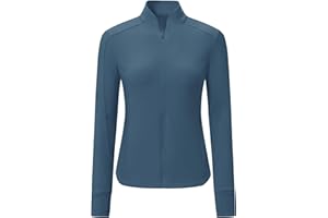 JHMORP Women's Workout Jacket Full Zip Up Lightweight Running Athletic Track Jackets with Thumb Holes