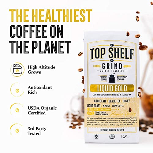 Organic Light Roast Whole Bean Coffee, The Best Espresso Beans from