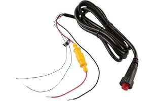 Garmin 010-12445-00 Power/Data Cable Threaded 4-Pin , Black