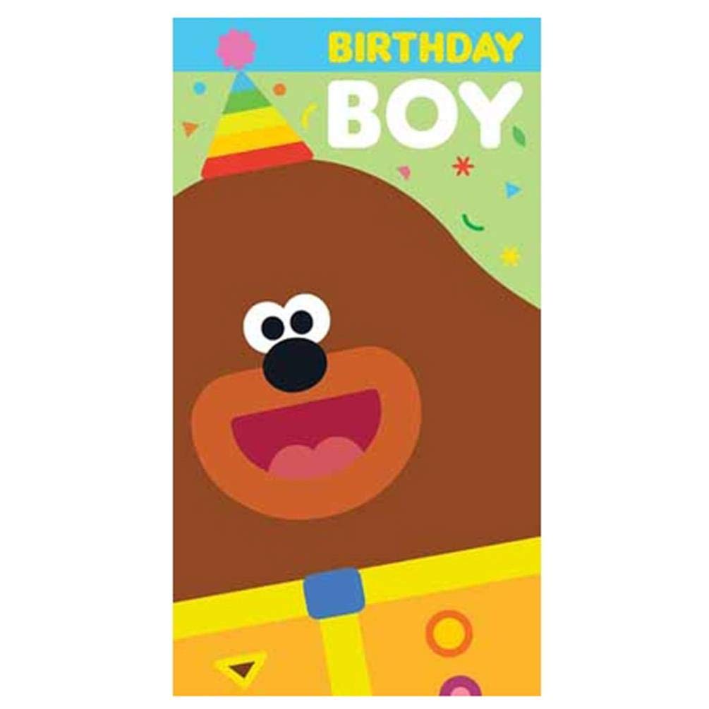 Hey Duggee HD005 Birthday Boy Card