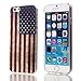 iPhone 6 Case,Retro Vintage Old United States American U.S.A. Flag Rubber Skin TPU Gel Silicone Soft Case Cover Skin For Apple iPhone 6 4.7 inch With a Free Cleaning Cloth As a Gift