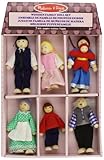Melissa & Doug Wooden Family Doll Set