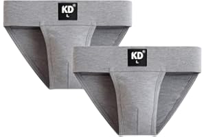 KNK Men’s Gym Jockstrap Supporter with Back Cover | 100% Organic Cotton Jockstrap with Cup Pocket | Sports Fit