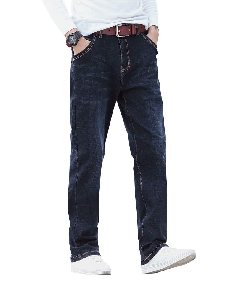 men's relaxed fit straight leg jeans
