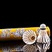 Senston Great Stability of White Goose Feather Shuttlecocks for Professional Badminton Shuttlecock Training Match (12PCS)