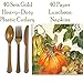 Thanksgiving Plates and Napkins with Cups, Great Fall Decorations For that Perfect Autumn Party. Set of 24