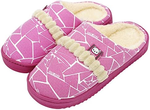 Plush Slippers, Winter Cottom Slipper, Slippers for Women and Men, Winter Warm Indoor Outdoor Slippers