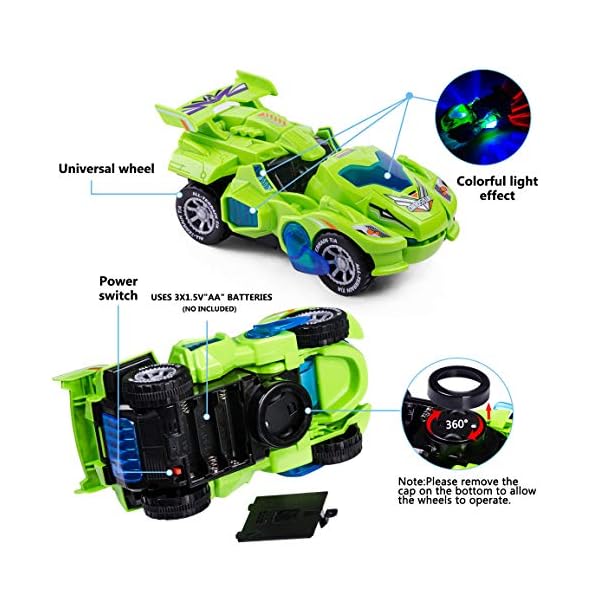 Highttoy-Dinosaur-Transforming-ToysAutomatic-Transforming-Dinosaur-Car-with-Flashing-Light-and-Sound-Dinosaur-Transforming-Car-Toy-Transforming-Dinosaur-Toys-for-3-7-Year-Old-Boys-Girls-Green Highttoy Dinosaur Transforming Toys,Automatic Transforming Dinosaur Car with Flashing Light and Sound Dinosaur…