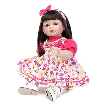 Buy Pinky 50cm 20inch Long Hair Lovely Simulation Reborn Baby