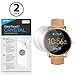 BoxWave Screen Protector Compatible with Fossil Q Wander (Screen Protector ClearTouch Crystal (2-Pack), HD Film Skin - Shields from Scratches