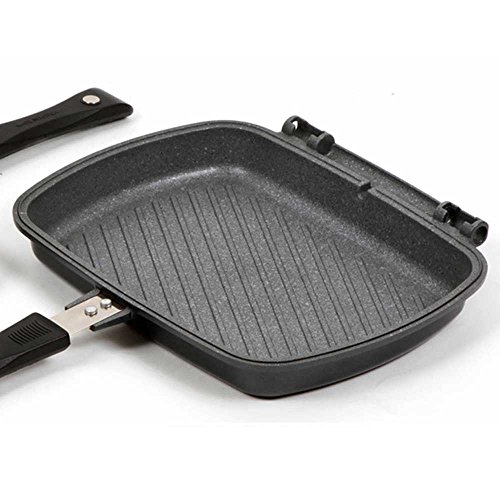 CHEFLINE Doublepan ,Grill Pan, Double Sided Pan Buy Online in UAE