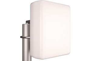 Tupavco TP542 Dual-Band (13dBi) Outdoor Directional Panel Antenna (2.4GHz & 5GHz WiFi) Wireless Network Signal (Pole Mast Mount) Weatherproof High-Gain Long-Range (w/N-Female Connector)