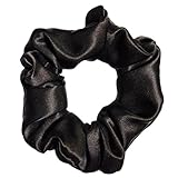 100% Silk Premium Satin Scrunchies 3 Sizes Many Colors Ponytail Holders Scrunchie King Made in the USA