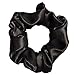 Scrunchies 100% Silk Satin Premium Quality Ponytail Holders Choose Size Many Colors Scrunchie King Made in the USA