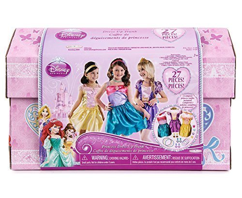 Disney princess - 27 piece dress up trunk with accessor…