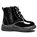CIOR Boy and Girl's Winter Warm Ankle Boots Zipper Cute Casual Shoes(Toddler/Little Kid)