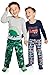 Simple Joys by Carter's Boys and Toddlers' 4-Piece Pajama Set (Cotton Top & Fleece Bottom)