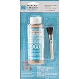 Martha Stewart Crafts Glass Etch Cream with Brush (5.96 -Ounce), 33222