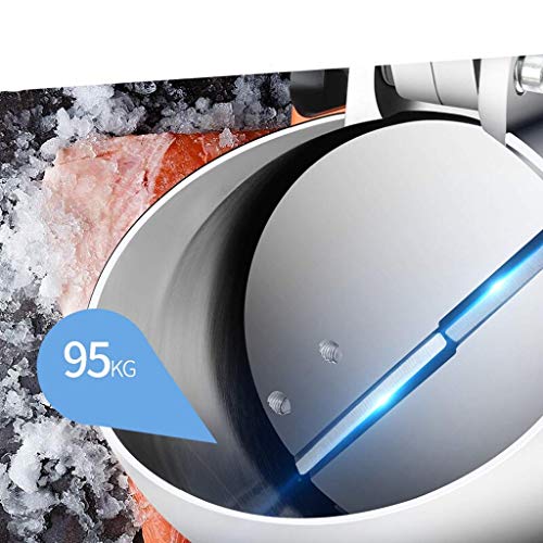ZSQHD Elektrische Eiscrusher-Rasierapparat-Schneekegel-Hersteller-Maschine 200lbs / hr für Ausgangs- und Handelsgebrauch… – Bild 4