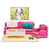 Lundby Dollhouse Accessories & Modern Sitting Room Set