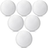 VioraWhite Pitching Machine Balls, Balls Foam Practice Baseballs High Density Foam Practice Baseball Softball Training Ball for Hitting Practice and Fielding Practice 3 oz 2.9 Inches