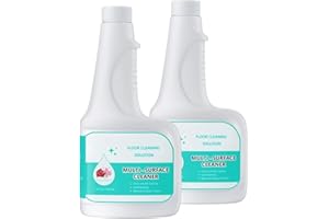 Robot Vacuum & Mop Solution, 2 Pack (16 fl oz each) - Compatible with Eufy X10 Pro Omni/C20/X8/X9/L Series - Plant-Based, No 