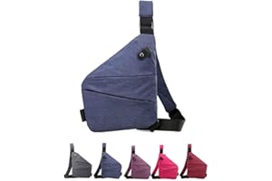 Fixett Wander Plus Anti Theft Travel Bag Wander Plus Anti-Theft Bag Slim Sling Bag Cross Body Travel Bag