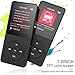 AGPTEK MP3 Player 8GB Bluetooth, Upgraded A02T Sport Music Player with FM Radio, Voice Recorder, Up to 128GB, Black for Kids Adult