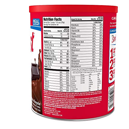 1 SlimFast+Original+Replacement+Vitamins+Chocolate
