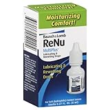 B&L Lube Rewet Drop Size .27z Bausch & Lomb Renu Lubricating And Rewetting Eye Drops